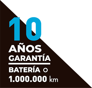 10 años de garantía para la batería